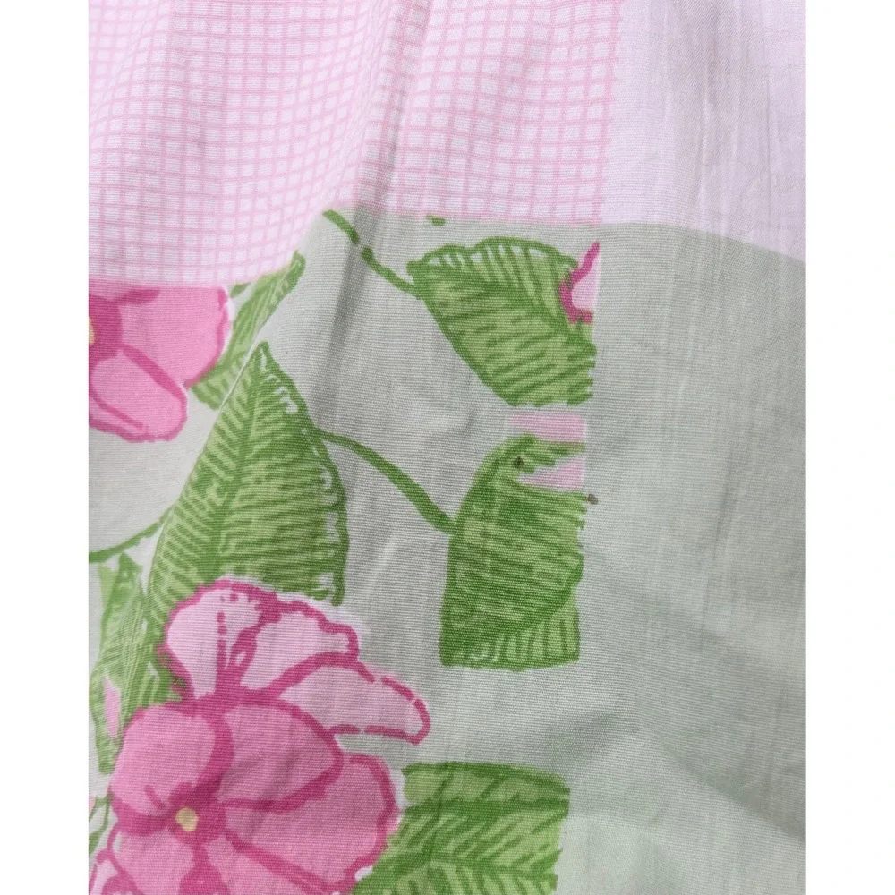 VTG‎ Lilly Pulitzer Pillow Shams SET/2 Standard Perfectly Patched Pastel Cottage